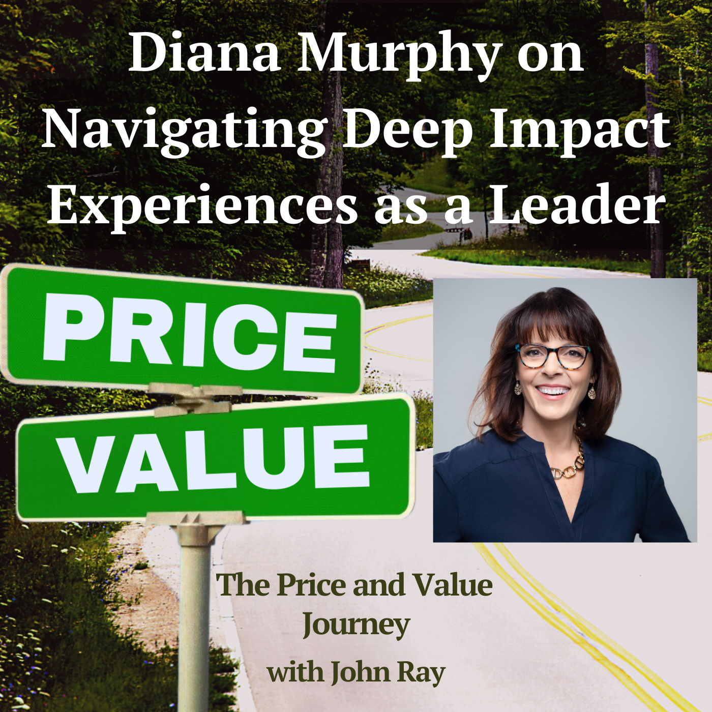 How High-Capacity Leaders Can Navigate Deep Impact Experiences Without Their Business Falling Apart: Diana Murphy on Moving Beyond the "Push Through" Culture (The Price and Value Journey, Episode 158), with host John Ray