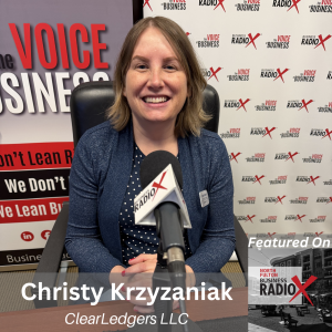 Christy Krzyzaniak, ClearLedgers LLC, on Bookkeeping, Financial Clarity, and What Small Business Owners Get Wrong About Their Books (North Fulton Business Radio, Episode 941), with host John Ray