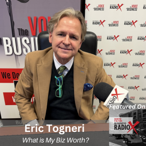 Eric Togneri, What is My Biz Worth? and MyBizWorth.com, on Affordable Business Valuations and the "Determine Build Realize" Framework (North Fulton Business Radio, Episode 934), with host John Ray