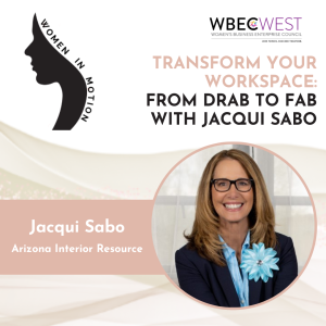 Transform Your Workspace: From Drab to Fab with Jacqui Sabo