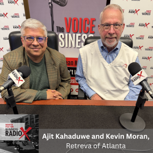 Ajit Kahaduwe and Kevin Moran, Retreva of Atlanta, on Cold Email Prospecting, Warm Leads, and Filling the Small Business Sales Pipeline (North Fulton Business Radio, Episode 948) with host John Ray