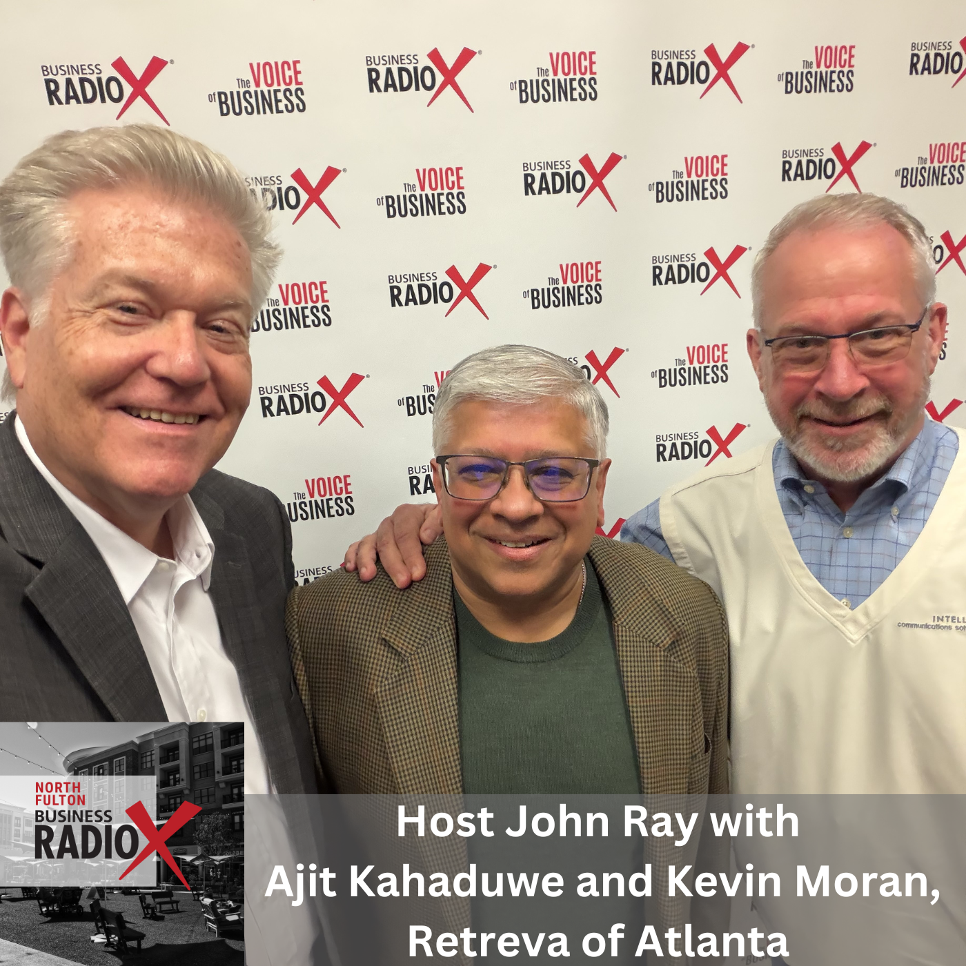 Ajit Kahaduwe and Kevin Moran, Retreva of Atlanta, on Cold Email Prospecting, Warm Leads, and Filling the Small Business Sales Pipeline (North Fulton Business Radio, Episode 948) with host John Ray