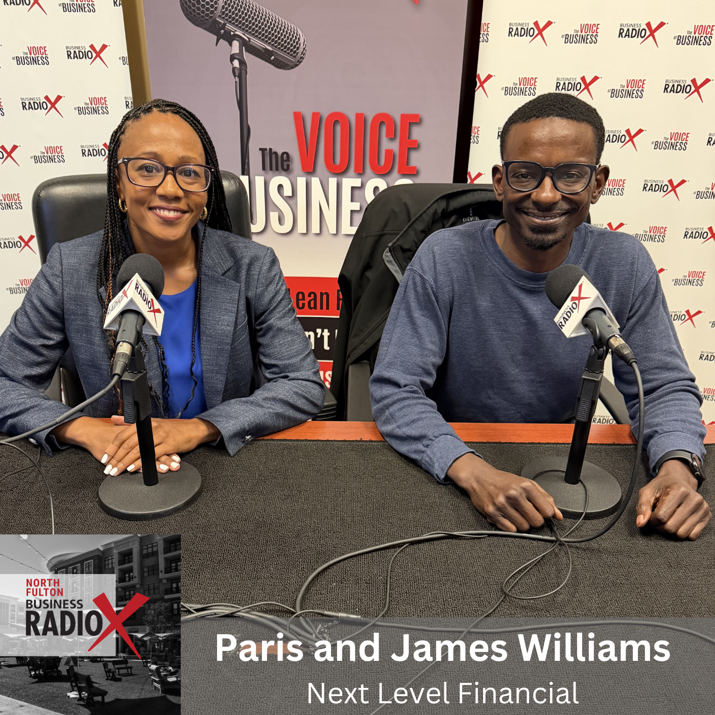 Paris and James Williams, Next Level Financial, on Fractional CFO Services for Commercial Real Estate Firms (North Fulton Business Radio, Episode 960) with host John Ray