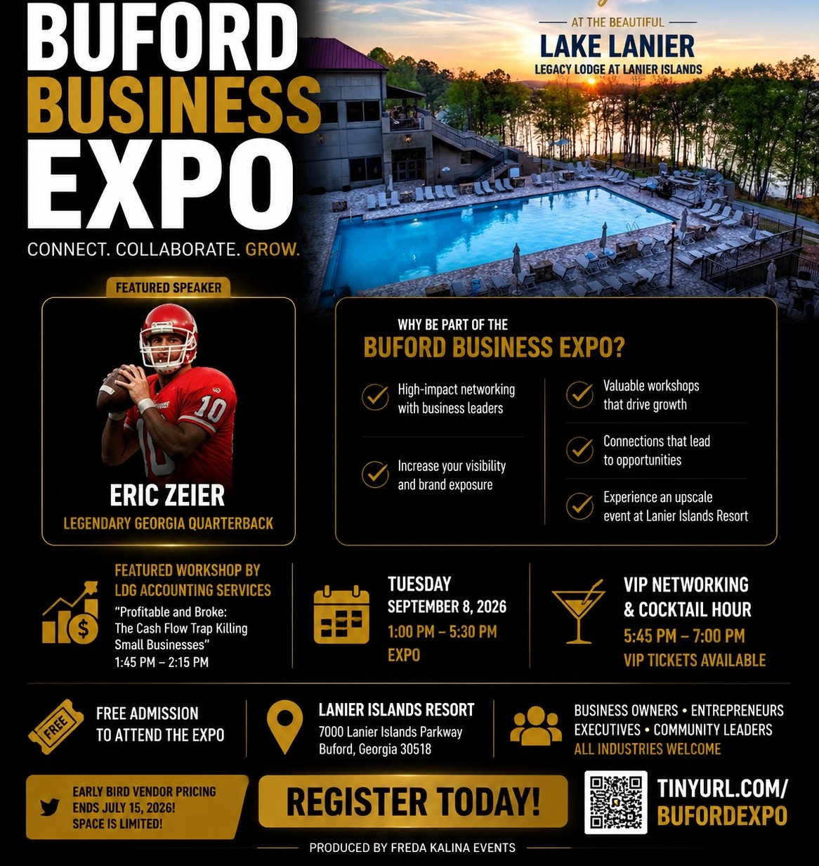 2026 Buford Business Expo at the Lanier Island Resorts — BRX National cover