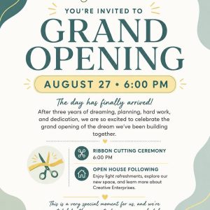 Creative Enterprises Celebrating Forsyth County Campus, Grand Open