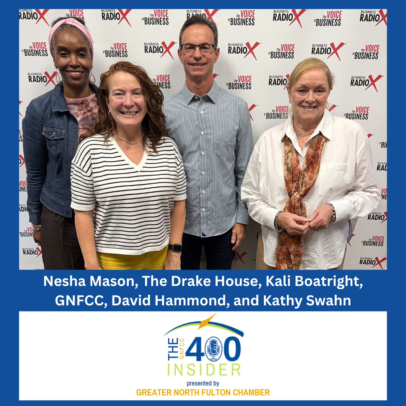 Kathy Swahn, David Hammond, and Nesha Mason, The Drake House, on How a Leadership North Fulton Class Project Became 20 Years of Housing for Single Mothers and Children (GNFCC 400 Insider, Episode 119)