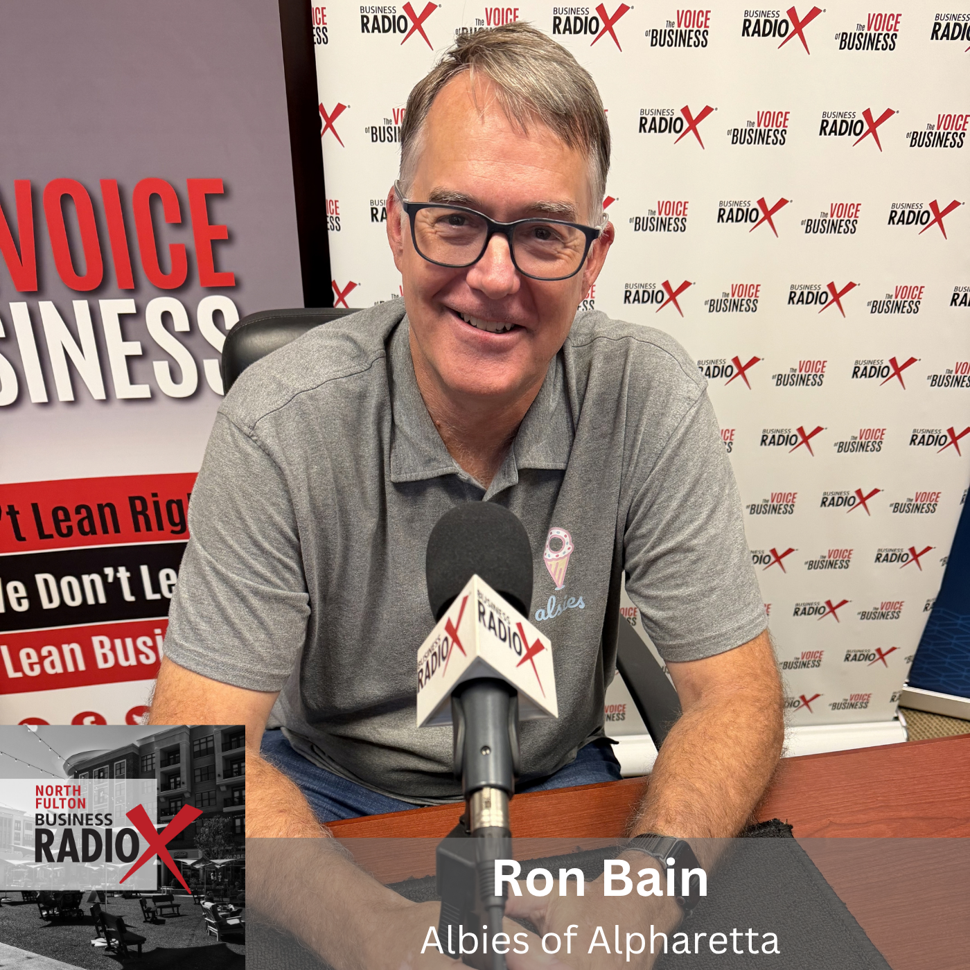 Ron Bain, Alsies of Alpharetta, on Leaving Corporate to Run an Alpharetta Ice Cream Truck Franchise with App-Based Routes and Event Catering (North Fulton Business Radio, Episode 985) with host John Ray